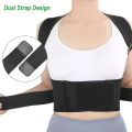 Back Brace Posture Corrector Lumbar Straightener Waist Coluna Postura Vest Correct Corset Shoulder Support Belt for Men Women.