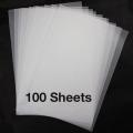 Tracing paper , A4 Size (8.3"x11.7") Screen Printing Inkjet Tracing paper Rubber print Tracing paper Tracing Drawing Animation T-shirt printing paper Transparency paper - 100 pcs. 