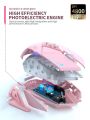Gaming Mouse Wired Mouse Pink USB Mute RGB Gamer 6 Buttons Mice Optical Office Computer Mouse For Desktop Laptop Ergonomic Mouse.