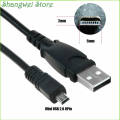 USB Charger Data Cable Cord For Panasonic Lumix DMC-SZ5 DMC-TZ60 FX70 FS8 CAMERA.