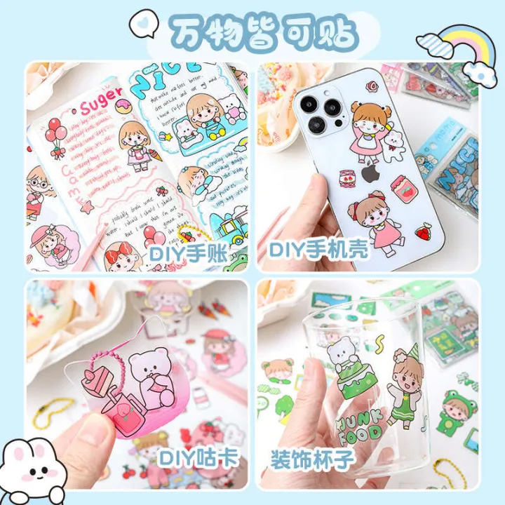 20%20free%20cutting%20cute%20girl%20heart%20material%20for%20handmade%20tents,%20children's%20Guka%20DIY%20water%20cup%20cartoon%20stickers%20-%20Image%202