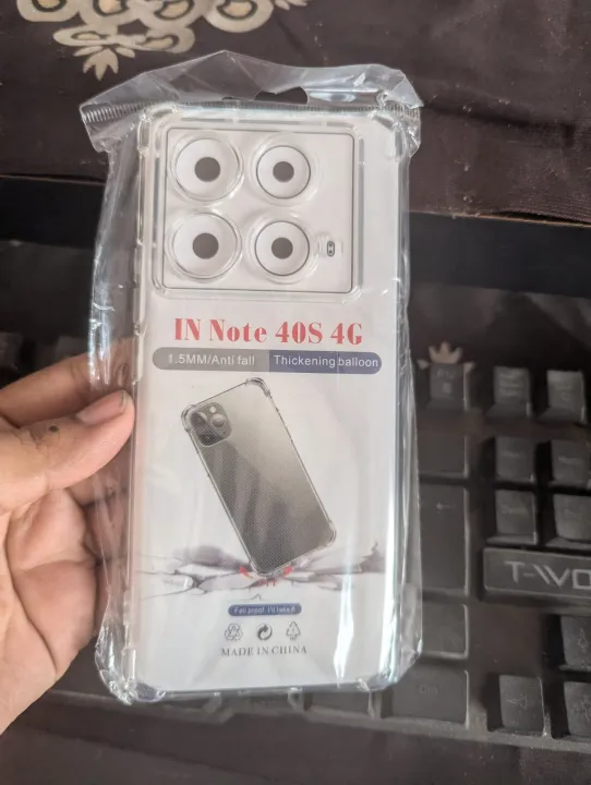 Infinix%20Note%2040S%204G%20Premium%20Silicone%20Case%20Crystal%20Clear%20Soft%20TPU%20Ultra-Thin%20Transparent%20Flexible%20Mobile%20Phone%20Back%20Cover%20-%20Image%203