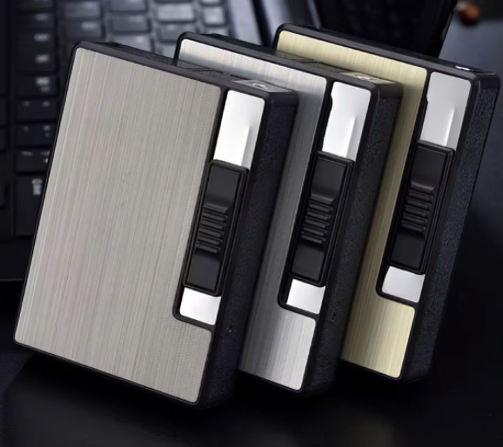 New%202%20In%201%20Automatic%20Cig@%20arette%20Box%20with%20Lig@hter%20Metal%20-%20Image%2010