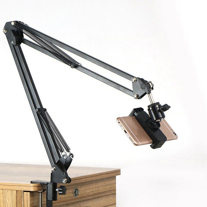 Tablet%20Holder%20For%20Bed%20IPad%20Stand%20360%C2%B0%20Rotating%20Bed%20Tablet%20Mount%20Stand%20With%2090cm%20Metal%20Arm%20For%204.5~12.9%20Inch%20Phone%20Tablet%20Bracket%20Huiye%20-%20Image%202