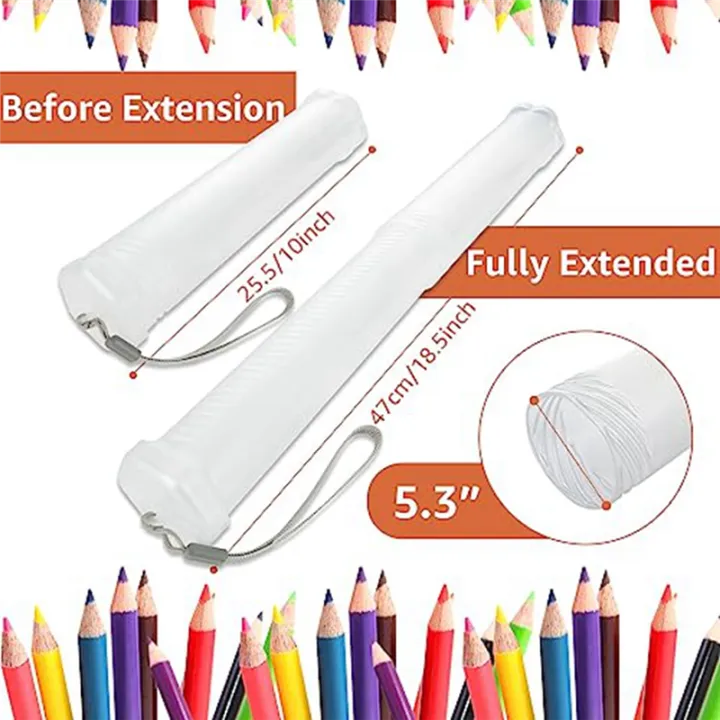 4%20Pack%20Extendable%20Plastic%20Paint%20Brush%20Case%20Clear%20Long%20Paint%20Brush%20Holder%20Tube%20Storage%20Pencil%20Container%20-%20Image%202