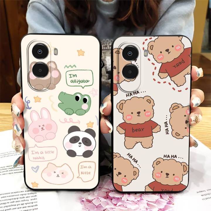 TPU Cute Phone Case For Xiaomi Poco M7 4G/M7 Plus 5G Soft case Shockproof Full wrap Anti-knock Silicone Back Cover Cover