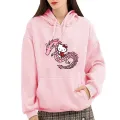 Pink Cartoon Hello Kitty Women's Hoodie Funny Melanie Martinez Hoodies Printing Sweatshirt Spring/Autumn Women Tops Clothes. 