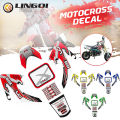 Racing Motorcycle Kohis Sticker Crf50 Paster Red Blue Yellow Green Motorcycle Decal Sticker For CRF 50cc Pit Dirt Bike Decals.