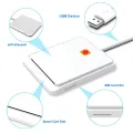 US2.0 Smart Card Reader for Bank ID Card Reader for Windows 7 8 10 Windows Vista. 