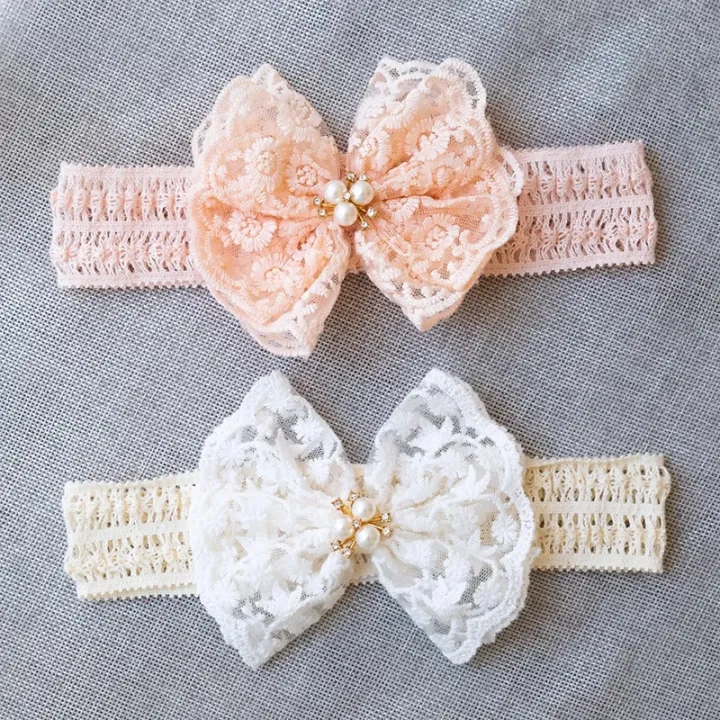 White%20Lace%20Bow%20Baby%20Headbands%20for%20Girl%20Cute%20Bowknot%20Hair%20Band%20Elastic%20Infant%20Turban%20Newborn%20Headwear%20Baby%20Hair%20Accessories%20%EB%A8%B8%EB%A6%AC%EB%9D%A0%20-%20Image%205