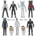 Skibidi Toilet Man Camera Man Figure TV Speaker Man Model Cameraman Funny Doll Action Figures Decorations PVCl Toy Collectible.