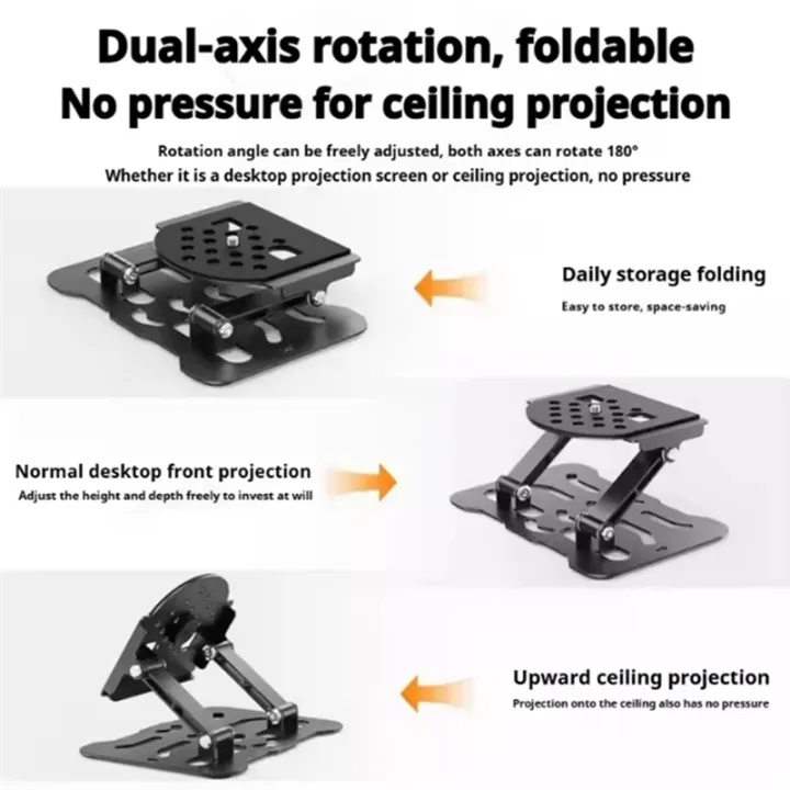 Mobile%20Projector%20Holder%20Stand%20Wall%20Mounted%20Removable%20Adjustable%20Universal%20Ceiling%20Bracket%20Support%20-%20Image%202