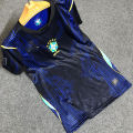 Brazil away World Cup Half Sleeve Premium Football Jersey 2026 (Logo Embroidery). 