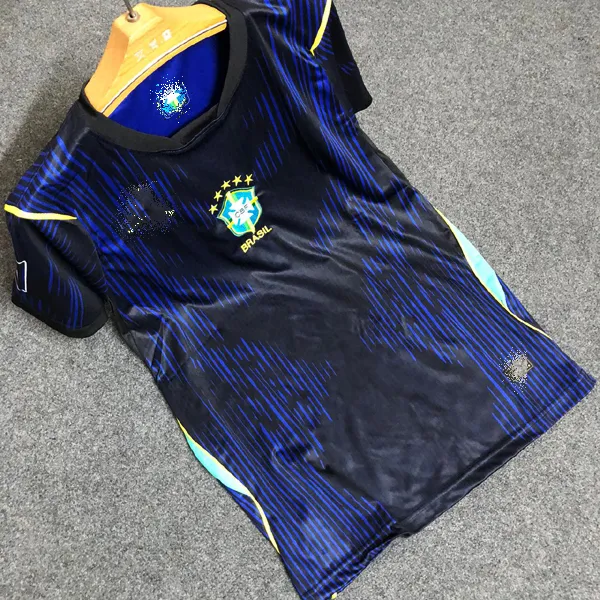Brazil%20away%20World%20Cup%20Half%20Sleeve%20Premium%20Football%20Jersey%202026%20(Logo%20Embroidery)%20-%20Image%203