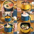 Rice Cooker Multicooker Simplicity Portable Electric Multicooker Cooking Pot With Steamer and Multipurpose Electric Cooker Pot Manual electric heating pot Cooker Rice cooker. 