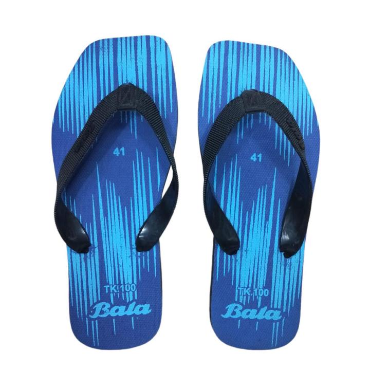 Blue Soft Sandal For Home Uses