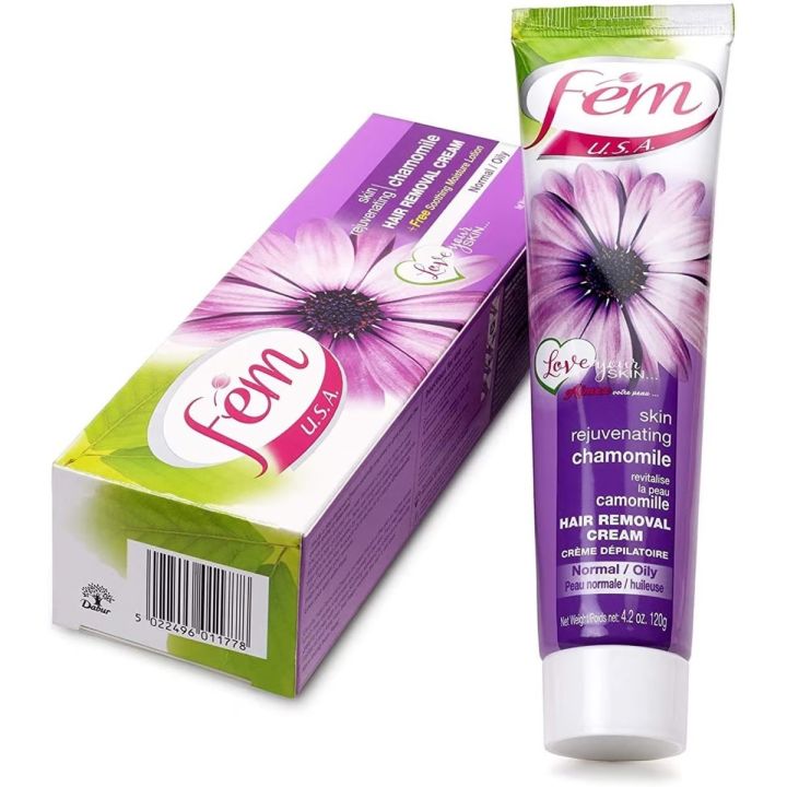 International UAE product skin care Fem hair removal cream used for male female - 120 gm