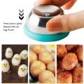 【hot】 Egg Piercer For Boiled Eggs Egg Hole Puncher Stainless Steel Needle Eggs Hole Puncher For Easy Peeling Egg Piercing Tool.