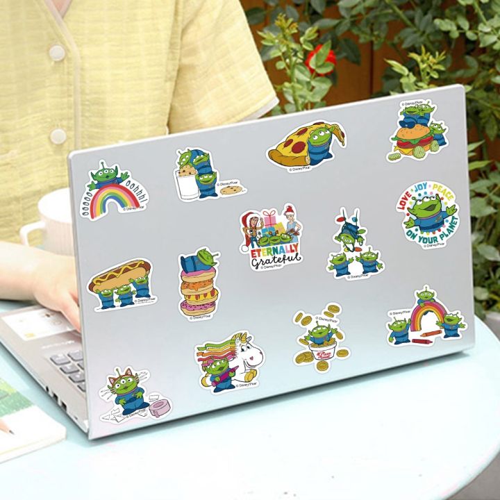 50pcs%20Disney%20Green%20Monster%20Alien%20Stickers%20Funny%20Cartoon%20Graffiti%20Decals%20For%20Kids%20Laptop%20Luggage%20Scrapbook%20Bottle%20Sticker%20-%20Image%206