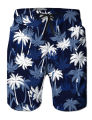 2023 Summer New Men's Beach Shorts Hawaii Casual Sports Shorts Natural 3D Printing Shorts Qrying Is Fast and Breathable. 