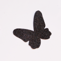 10 pieces Glitter Foam butterflies with glue - Ideal for wall decoration and Crafts Projects - glitter paper butterflies. 