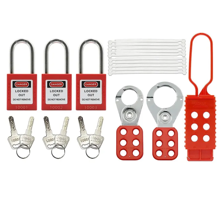 Lockout%20Tagout%20Kit%20-Lockout%20Tagout%20Tag,%20Nylon%20Tie,%20Nylon%20Storage%20Bag,%20RedSafety%20Padlock,%20Lockout%20Tagout%20Locks%20(%20Red%20Kit%20)%20-%20Image%202