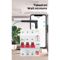Tuya Smart WiFi RS485 3P+N MCB Breaker Prepaid Meter Timer Switch Voltage Current Protector Voice Control 63A Adjustable Durable Easy to Use.