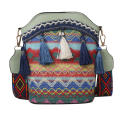 【beauty code store】(NEW)Hippie Shoulder Bag Ladies Vintage Crossbody Purse Vintage Tassel Shoulder Bag Retro Crossbody Bag Handwoven Sling Purse. 