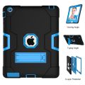For Apple iPad 2 3 4 A1458 A1459 A1460 A1416 A1397 Case Shockproof Kids Safe PC Silicon Hybrid Stand Full Body  Cover. 