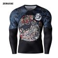 3D Printed Harajuku Fitness Tops t-shirt compression shirts Anime Men Sports Fashion Jnese male Top Clothing. 