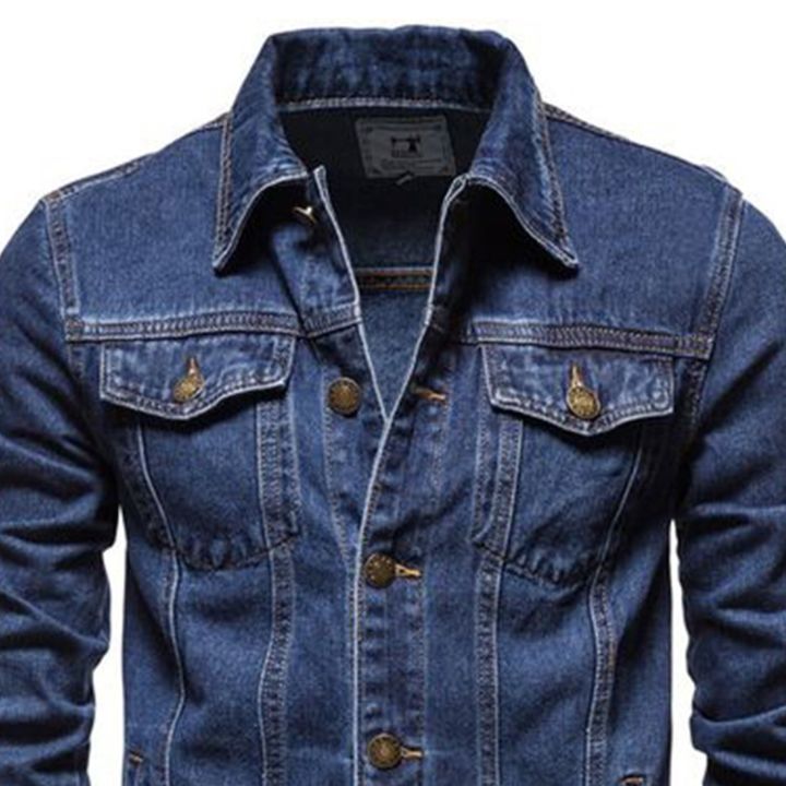 Blue%20Denim%20Jacket%20for%20Men%20%7C%20Stylish%20Slim%20Fit%20Denim%20Jacket%20%7C%20Classic%20Casual%20Jean%20Jacket%20%7C%20Comfortable%20All-Season%20Outerwear%20%7C%20Durable%20&%20Trendy%20Denim%20Wear%20%7C%20Lightweight%20Blue%20Denim%20Coat%20%7C%20Fashionable%20Men's%20Denim%20Jacket%20for%20Everyday%20Use%20%7C%20Vintage%20Look%20Denim%20-%20Image%203