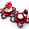 Professional Makeup Set Small size Flower Matte Shimmer Eyeshadow Blush Multifunctional Cosmetic Kit Tool.