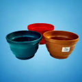 BP Plastic 7 inch Round hanging Planter tob Gardening pots Planter Tubs, Flower pots for grill hanging.