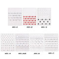 Makeup Crystal Pearls Eyes Face Festival DIY Body Crystal Adhesive Nail Art Decoration Acrylic Eyeshadow Sticker 1Pcs.