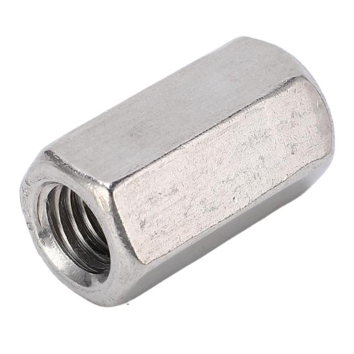 Long Rod Coupling Hex Nut, 5PCS Metric Hex Coupling Nut M12 Stainless Steel for Threaded Rod