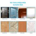 2X 5 Mode Angle Adjustable Shower Head Holder, Super Power Vacuum Suction Cup Handheld Shower Bracket. 