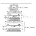 JDXHLAU MPPT 600W Solar Boost Charge Controller for 24V 36V 48V 60V 72V Battery Charger Charge Digital Controller.