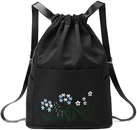 JAKEJAY%20Sports%20Bags%20Women's%20Gym%20Drawstring%20Folding%20Large%20Water%20Pool%20Swimming%20Yoga%20Travel%20Training%20Bolsas%20for%20Men's%20Waterproof%20Backpack%20(Color%20:%20Pink%201%20-%20Image%203