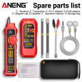 ANENG M469A Network Cable Tester RJ45 RJ11 LAN Cable Tester Finder Multi Test Networking Tool with Flashlight for Network Repair.