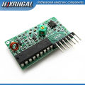 1set IC 2262/2272 4 Channel 315Mhz Key Wireless Remote Control Kits Receiver module For arduino. 