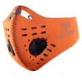 Outdoor Sports Reusable Face Masks for Men Dustproof Masks Activated Carbon Dust Mask with Extra Filter Cotton Halloween Cosplay. 
