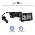 Digital Thermometer Hygrometer Mini LCD Humidity Meter Freezer Fridge Thermometer for -50~70 Coolers Aquarium Chillers. 