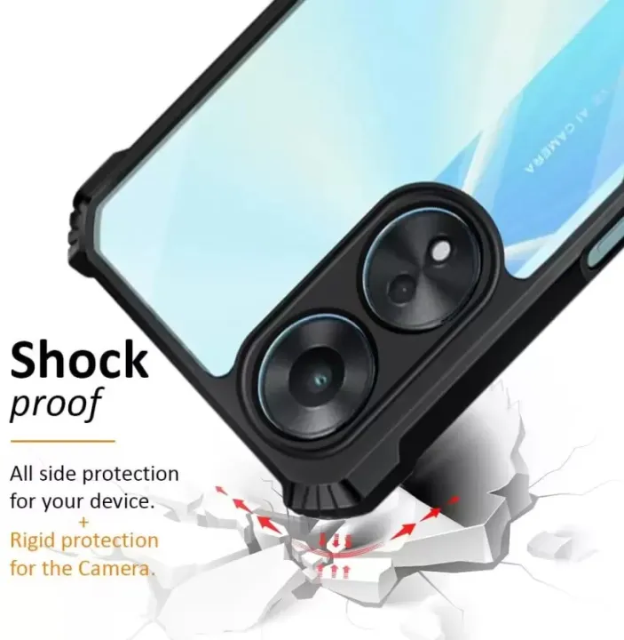 OPPO%20A78%205G%20Transparent%20Black%20Silicone%20Back%20Cover%20Protective%20Case%20-%20Image%204