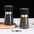 Stainless Steel Manual Mill Pepper/Salt/Spices Grinder Kitchen Supplies Spices Glass Storage Container Kitchen Gadgets Tools. 