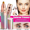 〽️ 2 In 1 Rechargeable Painless Eyebrow Shaver Hair Remover Battery Operated Eyebrow Trimmer Facial Hair Remover - Eyebrow Trimmer. 