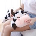 1PC New Animal Cartoon Cows Stuffed Plush Toy Cute Cattle Milk Cow Comfortable Soft Toy for Kids Present Gift. 