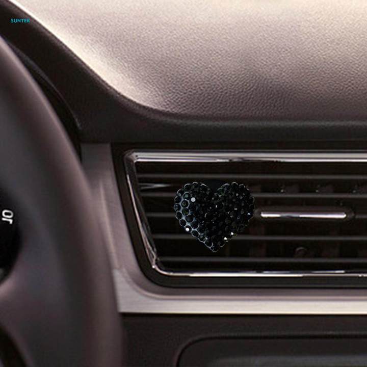Car%20Vent%20Clip%20Love%20Heart%20Bling%20Delicate%20Air%20Vent%20Clip%20Black%20-%20Image%204