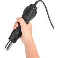 8 WIRE Soldering Station Hot Air Blower Handle 8 Wire 400W Hot Air Soldering Machine Heat Desoldering Machine For 858 858D 85D+ 8858 878A 878 BGA SMD Rework Soldering Station Tools. 