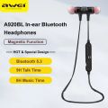 Awei A920BL Bluetooth Wireless Earphone Sport Earbuds HandsFree Headset Earphones Magnetic Function For Mobile Phones Freeship. 