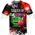 Anime Garten of Banban 2 T-shirt High Street graphic fashion Mens T shirts 3D casual vintage T shirt Garten of Banban streetwear. 